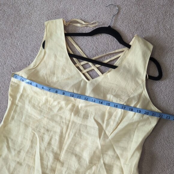 Linen Midi Dress - Picture 7 of 8